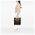Louis Vuitton Brown Monogram Sac Plat - vista 6