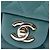 Chanel Green Mini Square Classic Lambskin Single Flap - vista 5