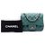 Chanel Green Mini Square Classic Lambskin Single Flap - vista 7