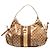 Borsa a tracolla Gucci Beige GG Crystal Horsebit Web