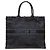 Dior Blue Large Embroidered Canvas Camouflage Book Tote