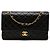 Chanel Black Medium Classic Lambskin Double Flap