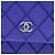 Chanel Purple CC Quilted Calfskin Fancy Wallet On Chain - vista 5