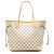 Louis Vuitton White Damier Azur Neverfull MM