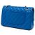 Chanel Blue Medium Classic Lambskin Double Flap - vue 2