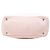 mala Chanel Paris Biarritz Small em lona acolchoada rosa - vista 3