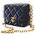 Chanel Black Small Quilted Lambskin CC Coin Flap - vista 13