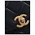 Chanel Black Small Quilted Lambskin CC Coin Flap - vista 4
