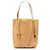 Bolso Spin Tote Chloé de piel de becerro granulada marrón