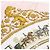 Foulard di seta Hermès Pink La Promenade De Longchamps 90 - vista 4