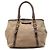 Prada Beige Canvas Canapa Logo Bow Satchel