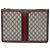 Clutch Gucci Beige GG Supreme Web Ophidia