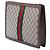 Clutch Gucci Beige GG Supreme Web Ophidia - vista 2