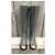 Pollini Grey Leather High Boots with Metallic Toe - view 8
