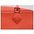 Hermès BORSA A MANO HERMES PLUME 28 CM IN PELLE GRANA ORANGE - vista 18