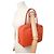 Hermès BORSA A MANO HERMES PLUME 28 CM IN PELLE GRANA ORANGE - vista 7