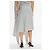 Dries Van Noten Gonna Hevira in cotone grigio - vista 4