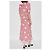 Alessandra Rich Seidenkleid Rosa mit Blumenmuster - Ansicht 4