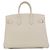 Hermès Birkin25 Togo in pelle bianca - vista 2