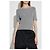 Autre Marque Top Edmee Officine Generale Gris Lyocell - vista 3