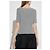 Autre Marque Top Edmee Officine Generale Gris Lyocell - vista 4