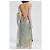 Diesel DE-VERA-S Midi-Kleid Beige Baumwolle - Ansicht 4