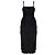 LoveShackFancy Celadine Spitzenkleid Schwarz