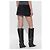 Saia com shorts T By Alexander Wang preta de algodão - vista 4