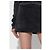 Saia com shorts T By Alexander Wang preta de algodão - vista 5
