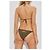 Parte inferiore bikini Tie Side Dsquared2 Verde Khaki - vista 3