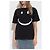 Camiseta Moschino x Smiley de algodón negro - vista 3