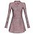 Diesel D-POLYNA Kleid Rosa Nylon Mini