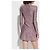 Diesel D-POLYNA Kleid Rosa Nylon Mini - Ansicht 4