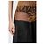 Falda larga maxi Diesel O-GARCIA negra de viscosa - vista 5