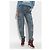 Isabel Marant Etoile Nayla jeans cargo blu cotone - vista 3