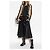 Falda midi de eco-cuero negro Diesel O-BLIVION - vista 2