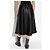 Falda midi de eco-cuero negro Diesel O-BLIVION - vista 4