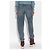 Isabel Marant Etoile Jeans cargo Nayla blu cotone - vista 4