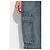 Isabel Marant Etoile Jeans cargo Nayla blu cotone - vista 5