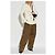 Blazer doppiopetto in lana Dsquared2 crema - vista 2