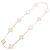 Collana Van Cleef & Arpels Vintage Alhambra Opale Rosa Oro Bianco Au750 - vista 2