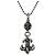 Chrome Hearts 1BALL BS FLEUR 1 Ball BS Flare Silver Necklace