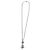 Chrome Hearts 1BALL BS FLEUR 1 Ball BS Flare Silver Necklace - vista 3