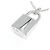 Hermès Collana Hermes Amulette Cadena in oro bianco 18K e diamanti - vista 4