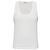 Autre Marque Top sans manches blanc en coton Pangaia