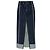 Falda de denim selvedge azul marino Dsquared2