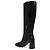 Hogan Lederstiefel mit Absatz in Schwarz - Ansicht 5