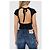 Dsquared2 Bedruckter Baumwoll-Bodysuit Schwarz - Ansicht 4