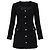 Autre Marque Abito mini in tweed nero MISBHV