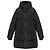 Dsquared2 langer Daunenmantel schwarz